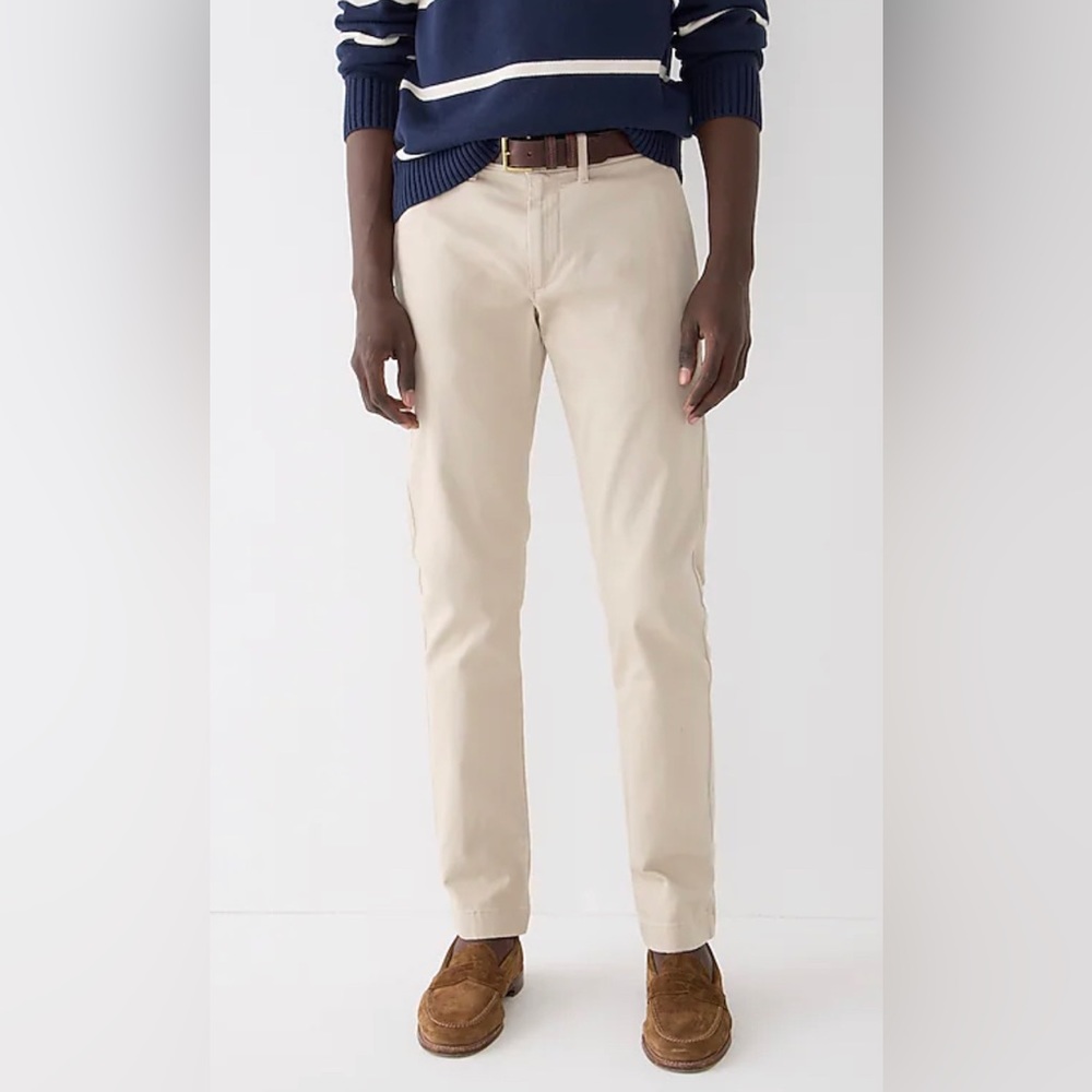 J. Crew Flex slim-fit Driggs khaki pant 34x30